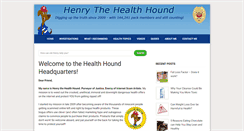 Desktop Screenshot of healthhound.org